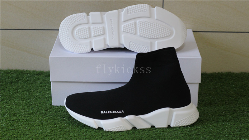 Balenciaga Speed Trainer Sock Race Runners Black